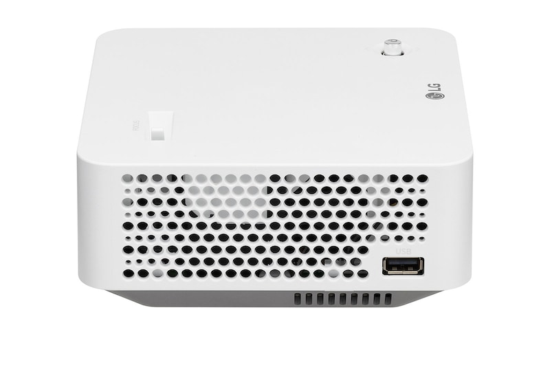 LG CineBeam PF510Q Intelligenter, tragbarer Projektor mit Fernbedienung, PF510Q