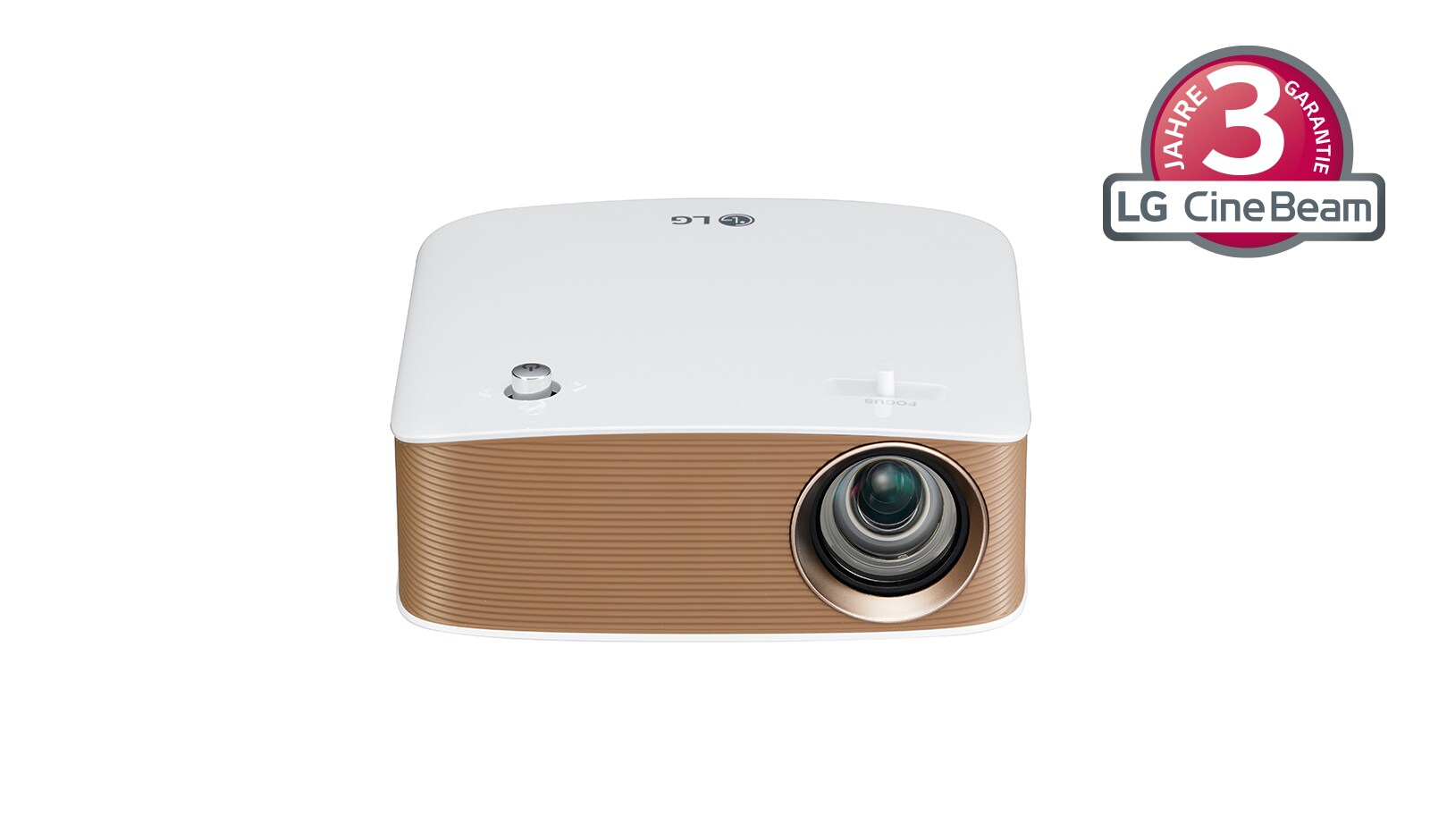 Vorderseite von LG Minibeam 1280 x 720 PH150G