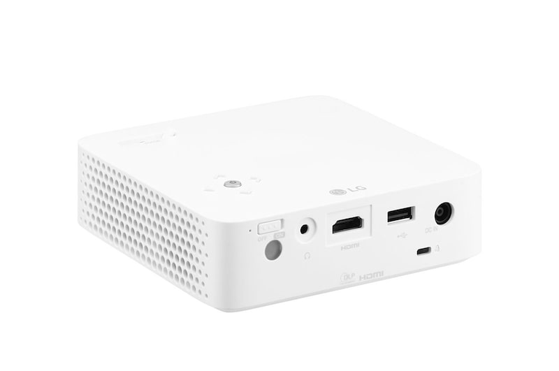 LG CineBeam PH30N | LED Beamer mit eingebautem Akku | 250 ANSI-Lumen | 1280 x 720 | 100,000: 1, PH30N