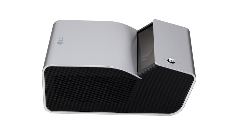 LG Portabler Ultrakurzdistanz-LED-Projektor mit HD-Auflösung und integriertem Akku 450 Lumen  100,000: 1, PH450UG