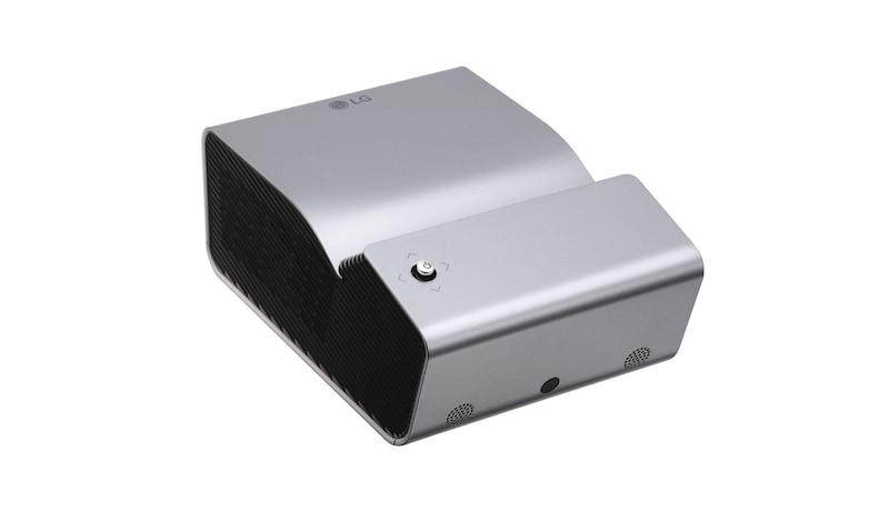 LG Portabler Ultrakurzdistanz-LED-Projektor mit HD-Auflösung und integriertem Akku 450 Lumen  100,000: 1, PH450UG