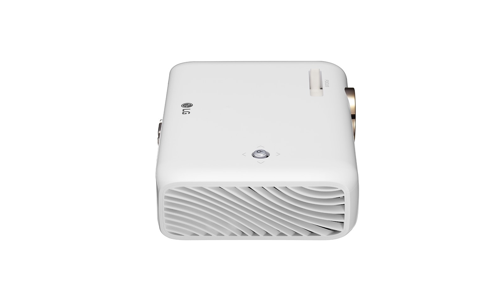 LG Ultra Portabler LED Projektor mit integriertem Akku und 720p HD Auflösung 100,000: 1, PH550G