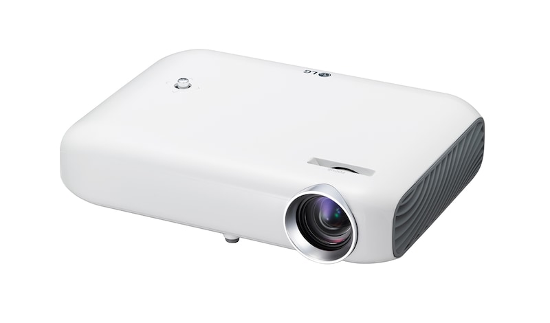LG Portabler LED Projektor mit hoher Leuchtleistung und WXGA Auflösung, PW1000G