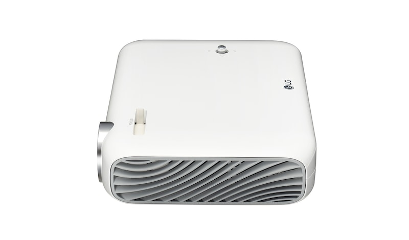 LG Portabler LED Projektor mit hoher Leuchtleistung und WXGA Auflösung, PW1000G
