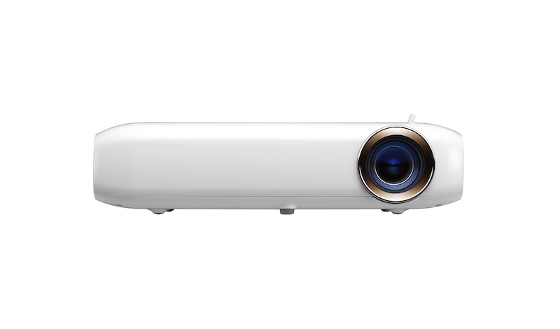 LG Portabler LED Projektor mit hoher Leuchtleistung und WXGA Auflösung, PW1500G