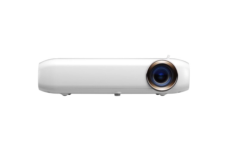 LG Portabler LED Projektor mit hoher Leuchtleistung und WXGA Auflösung, PW1500G