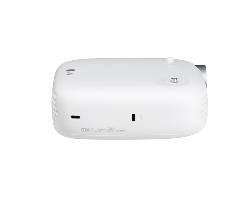 LG PORTABLER LED-PROJEKTOR MIT HD-AUFLÖSUNG, 600 LUMEN UND BRILLANTEN FARBEN., PW600G