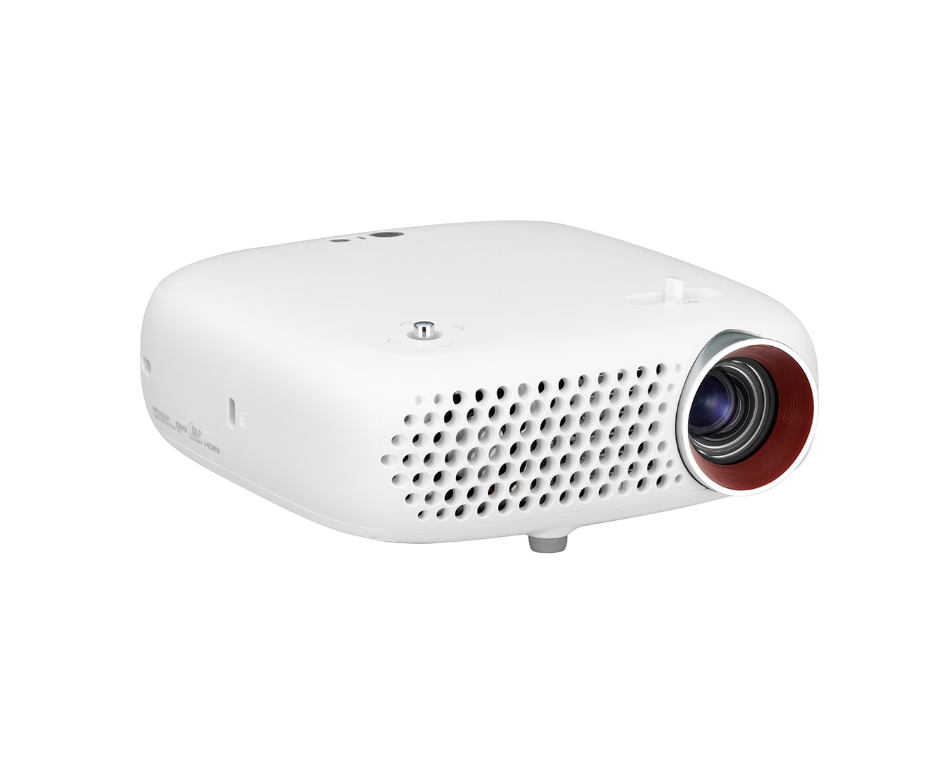 LG PORTABLER LED-PROJEKTOR MIT HD-AUFLÖSUNG, 600 LUMEN UND BRILLANTEN FARBEN., PW600G