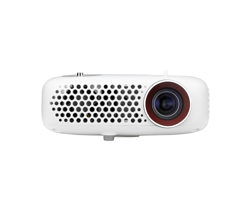 LG PORTABLER LED-PROJEKTOR MIT HD-AUFLÖSUNG, 600 LUMEN UND BRILLANTEN FARBEN., PW600G