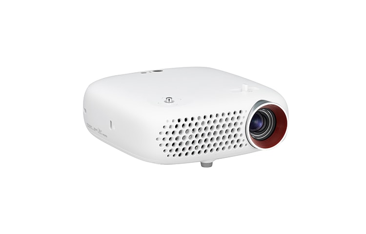 LG PORTABLER LED-PROJEKTOR MIT HD-AUFLÖSUNG, 600 LUMEN UND BRILLANTEN FARBEN., PW600G