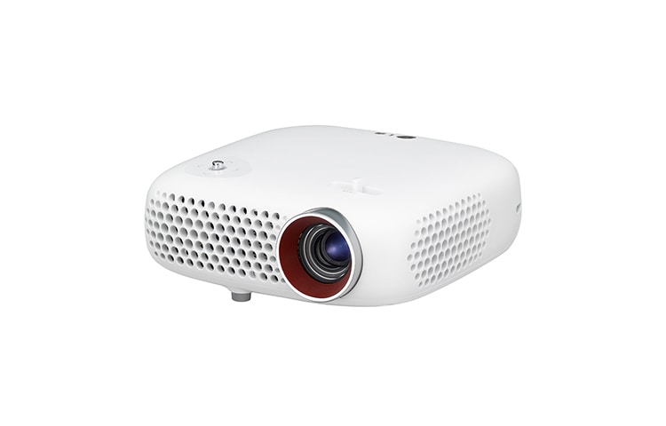 LG PORTABLER LED-PROJEKTOR MIT HD-AUFLÖSUNG, 600 LUMEN UND BRILLANTEN FARBEN., PW600G