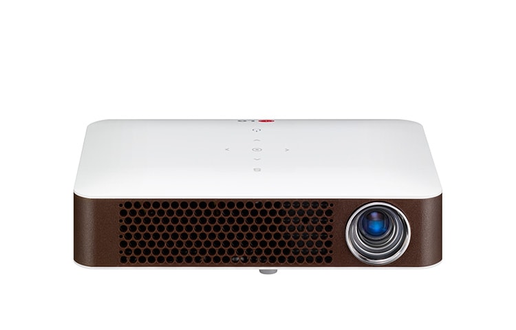 Vorderseite von PORTABLER LED-PROJEKTOR MIT BLUETOOTH-SOUND-SCHNITTSTELLE 700 LUMEN, 100.000:1-KONTRAST UND WIDI. PW700