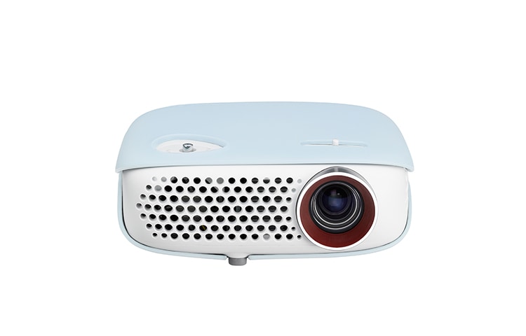 Vorderseite von PORTABLER LED-PROJEKTOR MIT INTEGRIERTEM TV-TUNER , HD-AUFLÖSUNG, 800 LUMEN UND BRILLANTEN FARBEN  PW800