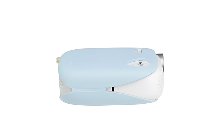 LG PORTABLER LED-PROJEKTOR MIT INTEGRIERTEM TV-TUNER , HD-AUFLÖSUNG, 800 LUMEN UND BRILLANTEN FARBEN , PW800