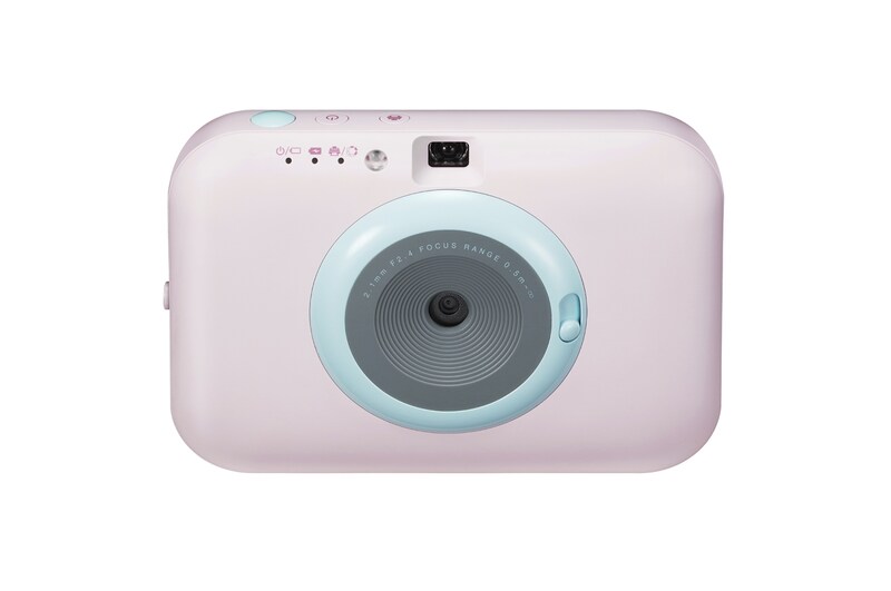 LG Pocket Photo Snap Sofortbildkamera rosa, PC389P