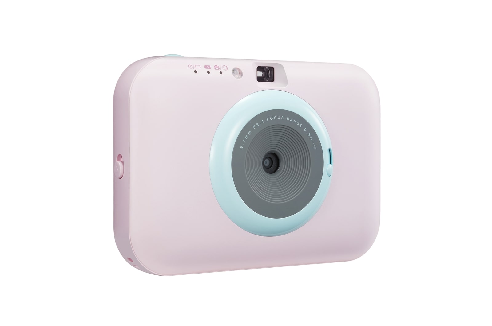 LG Pocket Photo Snap Sofortbildkamera rosa, PC389P