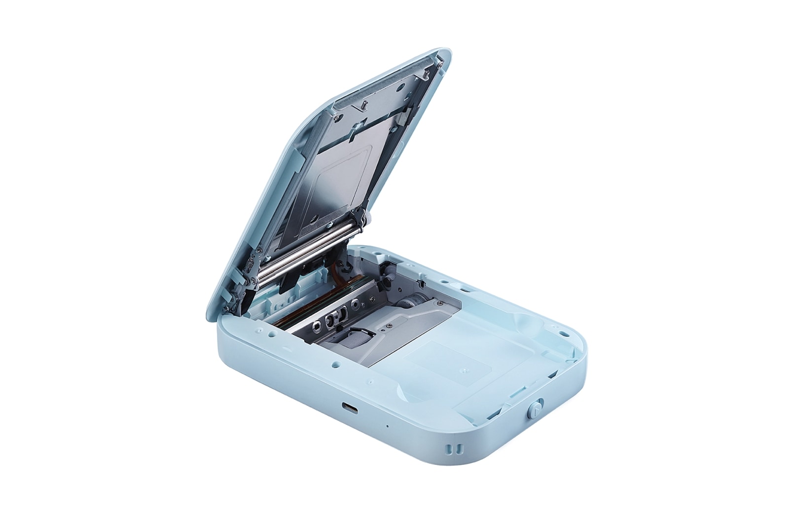 LG Pocket Photo Snap Sofortbildkamera blau, PC389S