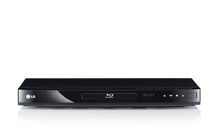 Vorderseite von Express Reaction Blu-ray Player mit USB 2.0 Anschluss zur externen Festplattenwiedergabe und BD-Live 2.0 BD550
