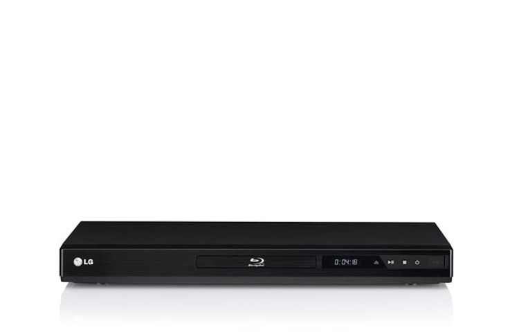Vorderseite von Netzwerkfähiger 3D Blu-ray Player mit Anschlussmöglichkeit für externe Festplatten, Onlinezugriff und Smartphone Steuerung BD660