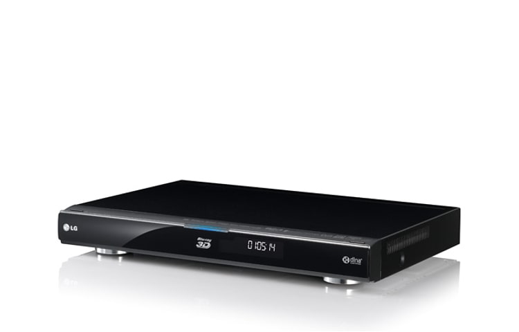 Vorderseite von Netzwerkfähiger 3D-Blu-ray-Player in stylischer Optik, DVB-T- und -C-Tuner und WLAN BDC590