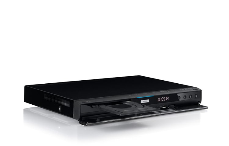 LG Netzwerkfähiger 3D-Blu-ray-Player in stylischer Optik, DVB-T- und -C-Tuner und WLAN, BDC590