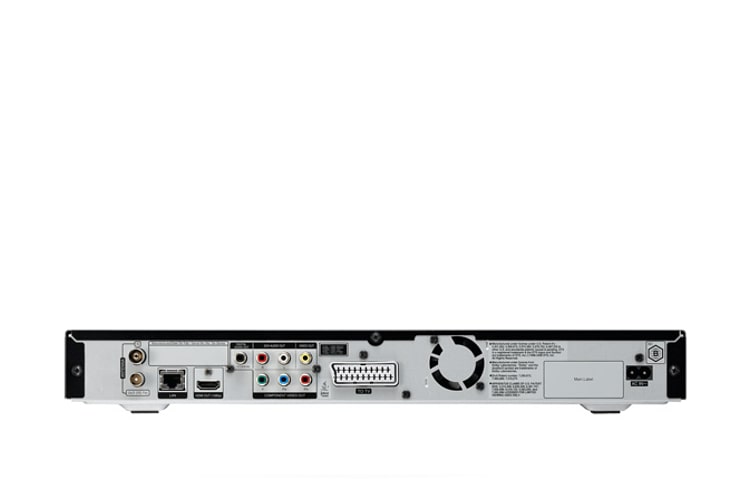 LG Netzwerkfähiger 3D-Blu-ray-Player in stylischer Optik, DVB-T- und -C-Tuner und WLAN, BDC590