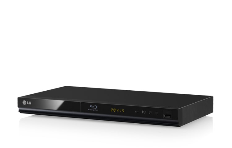 LG Blu-ray-Player mit 1080p Upscaler, großer Formatvielfalt und Unterstützung externer Festplatten, BP120
