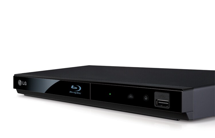 LG Blu-ray-Player mit großer Formatvielfalt, Unterstützung externer Festplatten und Quick Booting-Funktion, BP125