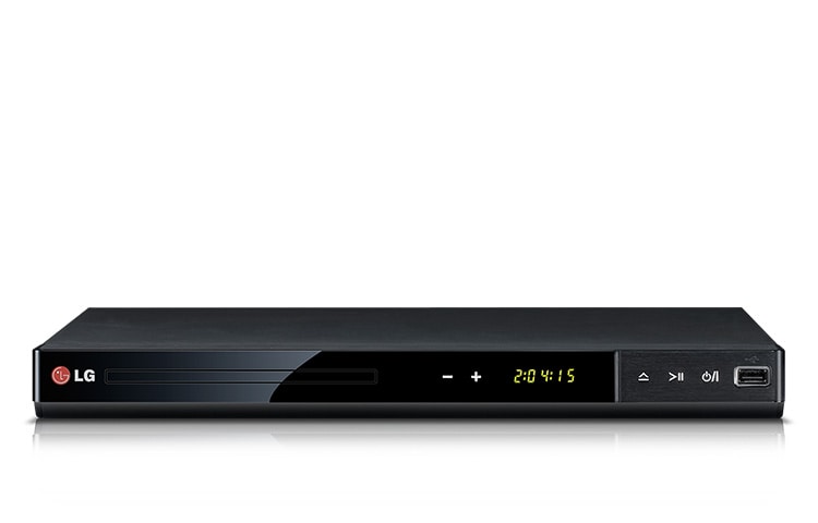 Der LG DP432H DVD-Player spielt DivX-, WMA- und MP3-Formate ab.