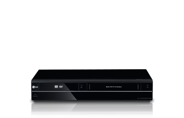 Vorderseite von DVD-Rekorder-VHS-Player mit USB Plus, Full HD und integriertem 1.080p Upscaler RCT689H