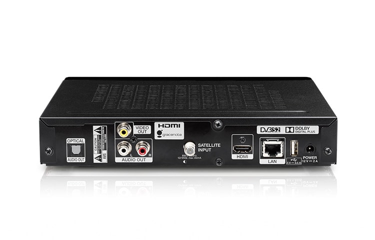 LG Set-Top-Box mit HD+ Karte, Dolby Digital Plus-Sound und interaktivem Programmführer, TN530V