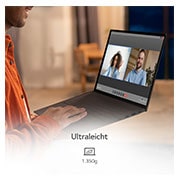 LG 17'' Notebook mit Windows 11 Pro | Intel® Core™ i7 Prozessor | 16GB LPDDR5 RAM | 1TB SSD | 80-WH-Akku | 17Z90Q-G.AP78G, 17Z90Q-G.AP78G