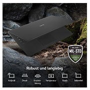 LG 17'' Notebook mit Windows 11 Pro | Intel® Core™ i7 Prozessor | 16GB LPDDR5 RAM | 1TB SSD | 80-WH-Akku | 17Z90Q-G.AP78G, 17Z90Q-G.AP78G