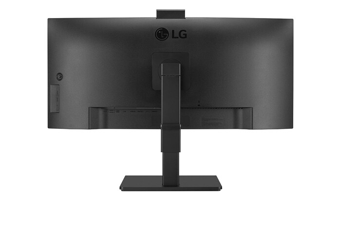 LG 34 Zoll UltraWide™ WQHD (3.440x1.440) IPS-Monitor mit eingebauter Webcam & Mikrofon, 34BQ77QC-B