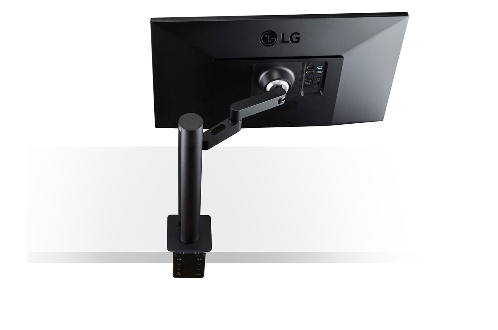 LG 27 Zoll UltraFine™ Display Ergo Monitor mit UHD 4K-Auflösung und IPS, 27UN880-B