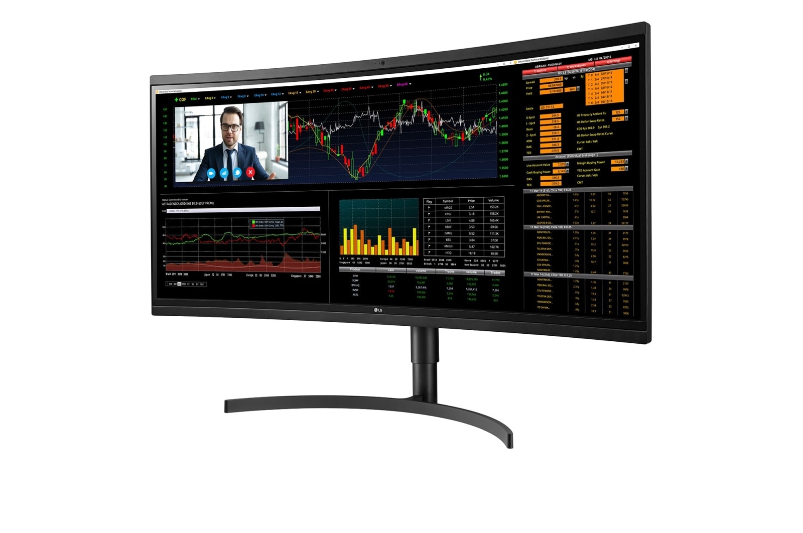 LG 38 Zoll UltraWide™ All-in-One Thin Client mit QHD+ Auflösung, 38CL950N-1C