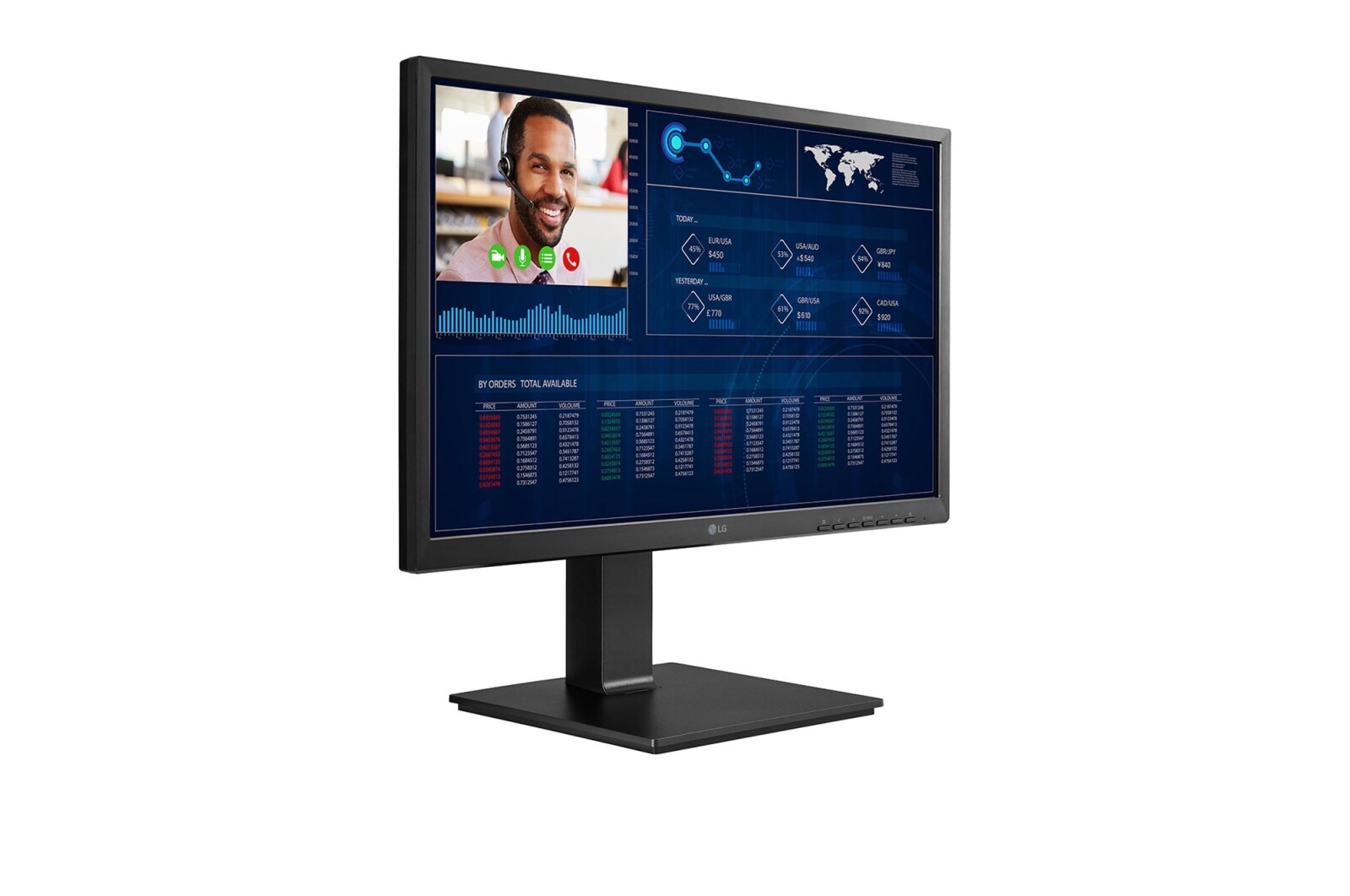 LG 23,8 Zoll Full HD All-in-One Thin Client mit IPS und Quad-Core-Prozessor, 24CN650N-6A