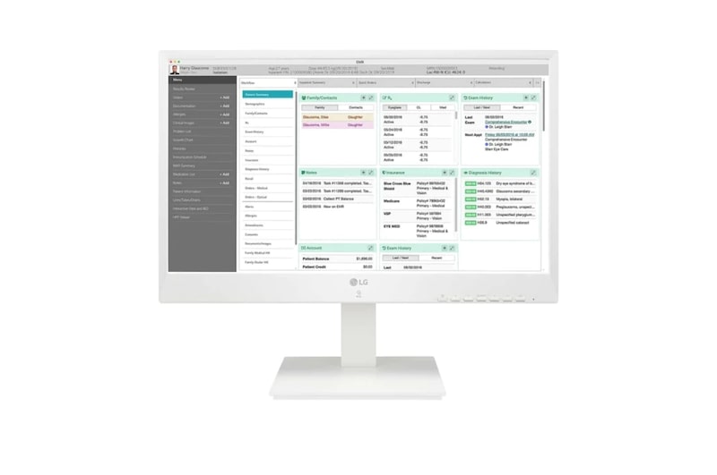 LG All-in-One Thin Client mit 24 Zoll und Full HD für das Gesundheitswesen, 24CN670N-6N