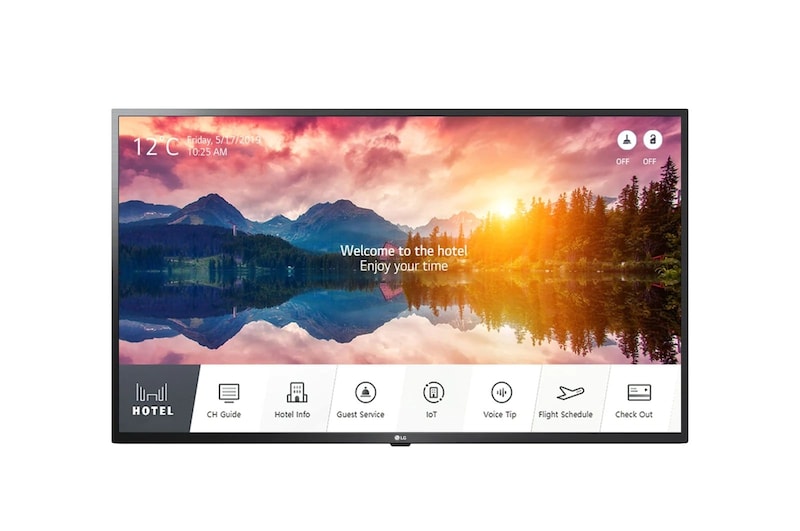 LG Smart Hotel TV mit effektivem Content Management, 50US662H3ZC