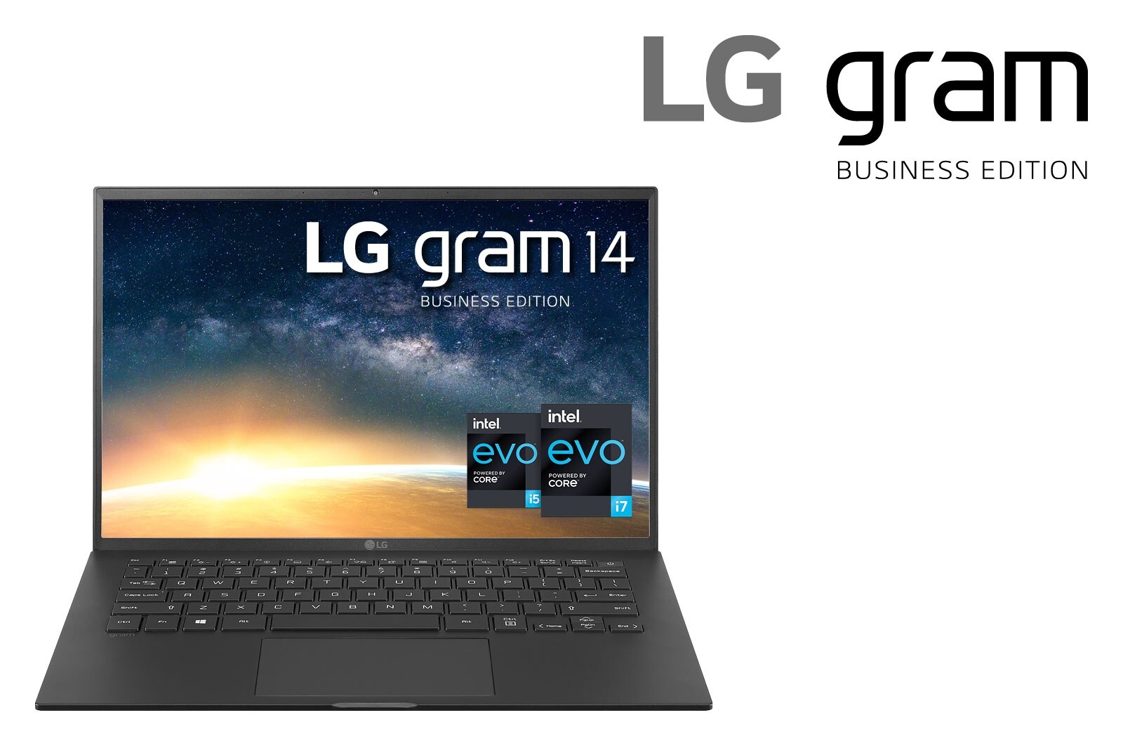 LG Business Edition - 14" Ultraleichtes Notebook mit  Intel® Core™ Prozessor der 11. Generation und 72-WH-Akku, 14Z90P-G.AP55G