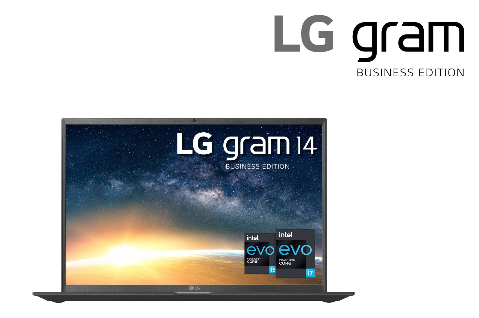LG Business Edition - 14" Ultraleichtes Notebook mit  Intel® Core™ Prozessor der 11. Generation und 72-WH-Akku, 14Z90P-G.AP55G