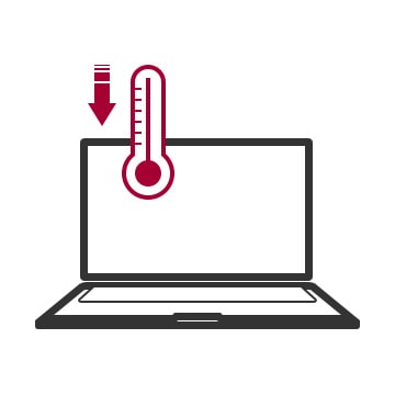 LG 14ZT90P erfüllt den militärischen Standard MIL-STD-810G hinsichtlich Haltbarkeit und Zuverlässigkeit bei niedrigen Temperaturen