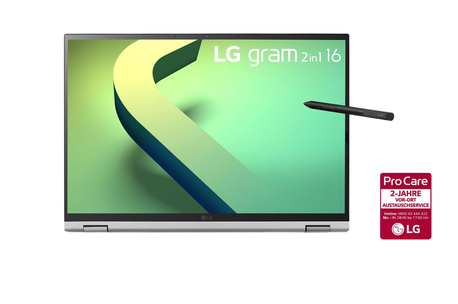 LG 16'' Convertible mit Windows 11 Pro | Intel® Core™ i7 Prozessor | 16GB LPDDR5 RAM | 1TB SSD | 2in1 Notebook | 16T90Q-G.AP79G, 16T90Q-G.AP79G