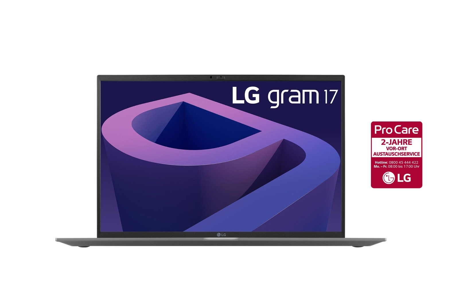 LG 17'' Notebook mit Windows 11 Pro | Intel® Core™ i7 Prozessor | 16GB LPDDR5 RAM | 1TB SSD | 80-WH-Akku | 17Z90Q-G.AP79G, 17Z90Q-G.AP79G