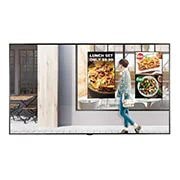 Vorderseite von Fensterfront-Display 75XS2E-B
