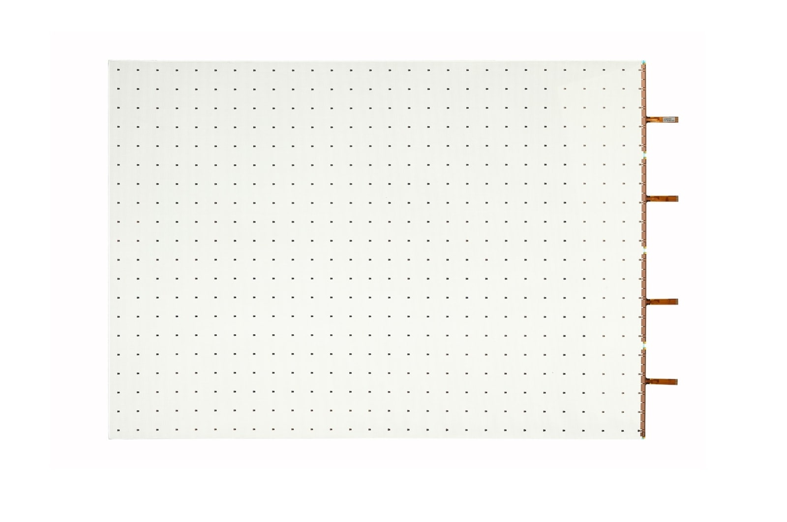 Vorderseite von Farbige transparente LED-Folie LAT240DT1