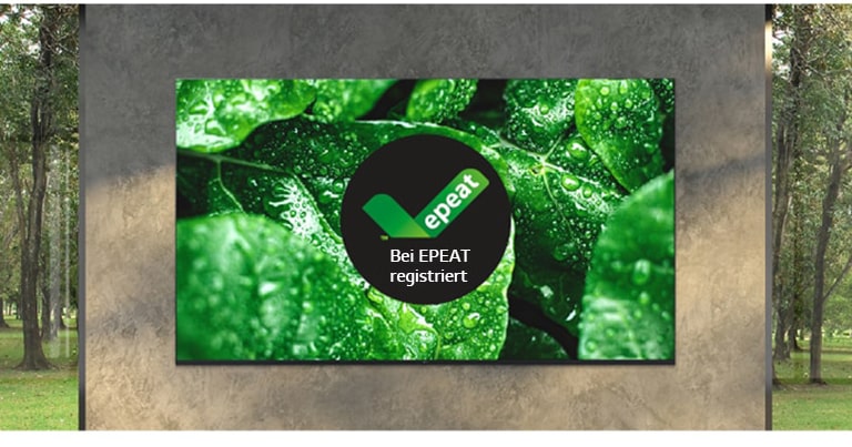 Das zeigt, dass die UL3J-Reihe durch EPEAT verifiziert ist.