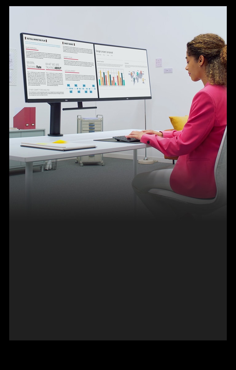 LG Monitor Ergo – Für Bürokräfte