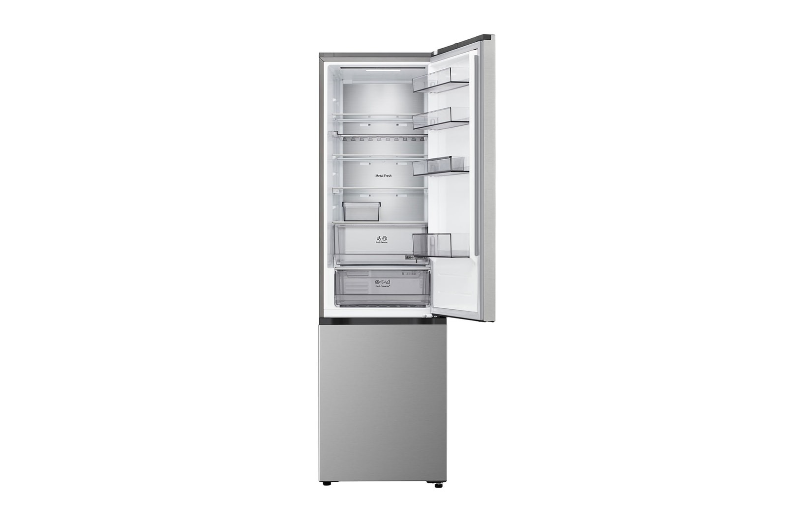 LG Vollintegrierbare Kühl-Gefrierkombination (EEK A, 375L, 203cm hoch, 59,7cm breit) mit 112 kWh/a & Smart Inverter Compressor® I GBBS524APY, GBBS524APY