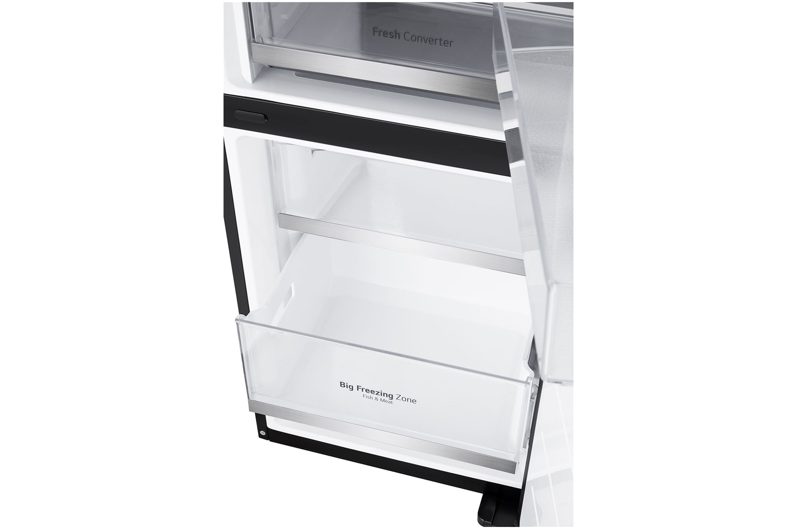 LG MoodUP® Kühl-Gefrierkombination mit InstaView® (D, 352L, 187cm hoch) mit eingebautem Lautsprecher, veränderbaren Farben & Total No Frost | GBG719MDNN, GBG719MDNN